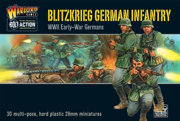 Bolt Action: Blitzkrieg German Infantry plastic boxed set