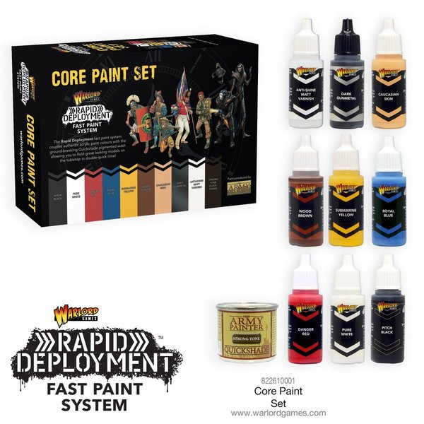 Warlord Games: Core Paint Set