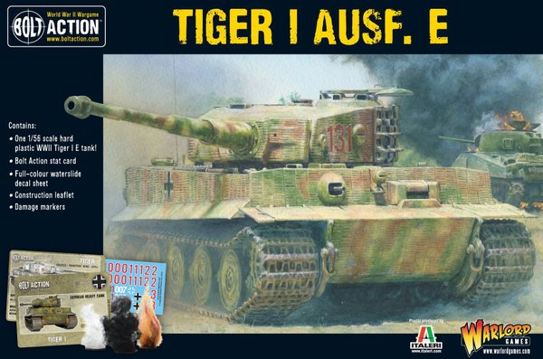 Bolt Action - Tiger I Ausf. E heavy tank