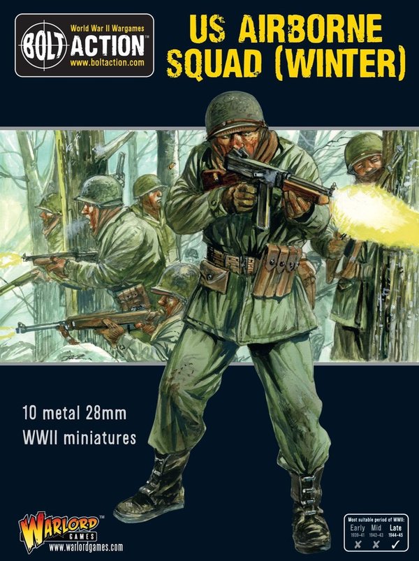 Bolt Action - US Army Airborne Squad (Winter)