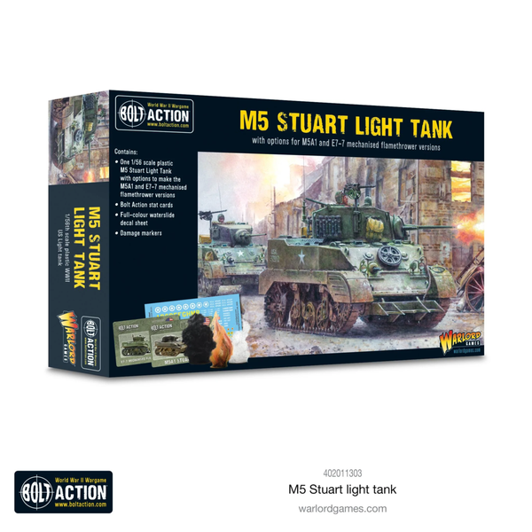 Bolt Action: M5 Stuart Light Tank