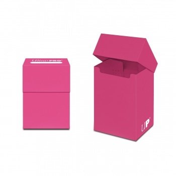 Ultra Pro: Deckbox Solid  Bright Pink
