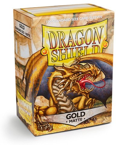 Dragon Shield: DS100 Matte - Gold