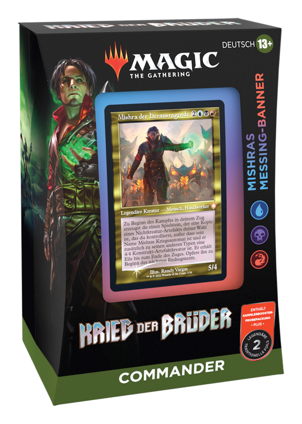Magic the Gathering: The Brother's War Commander Deck - Mishras Messing Banner - DE