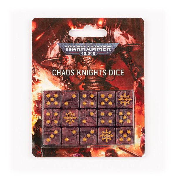 WH40K: Chaos Knights - Dice