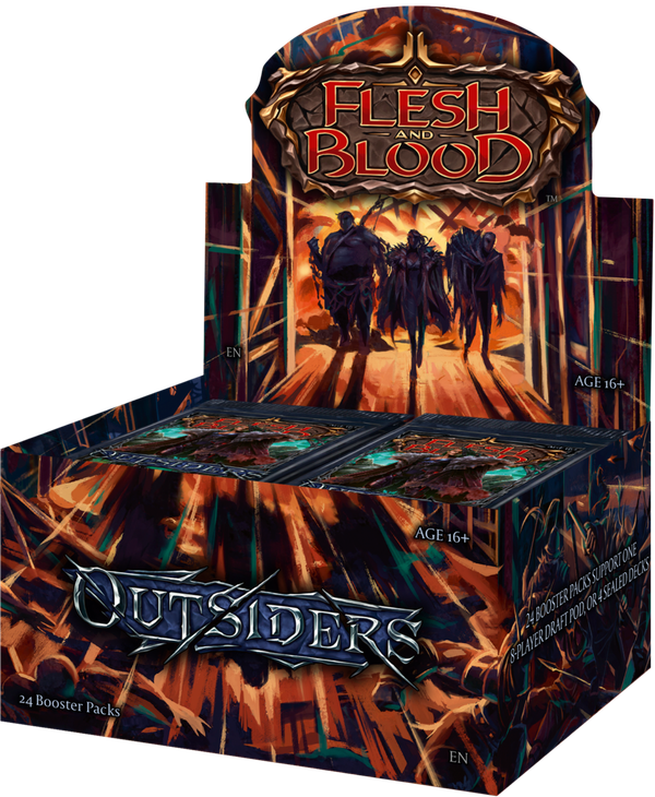 Flesh & Blood TCG - Outsiders Booster Display