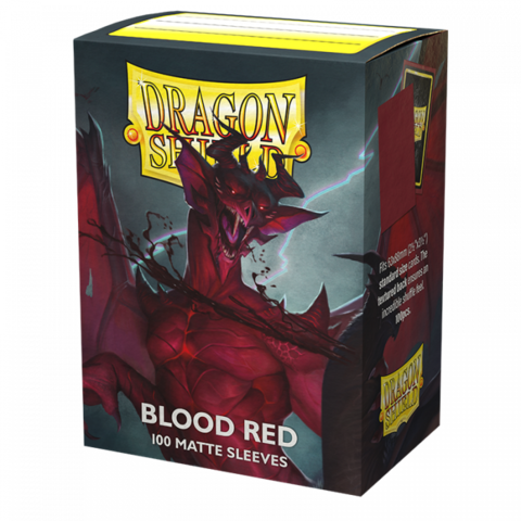 Dragon Shield: DS100 Matte - Blood Red