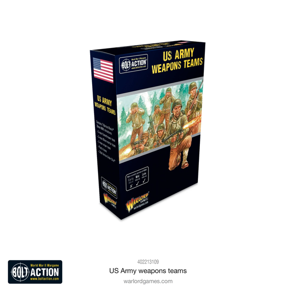 Bolt Action: US Army Weaons Teams