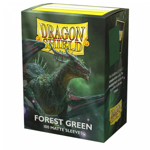 Dragon Shield: DS100 Matte - Forest Green