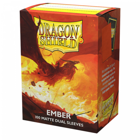 Dragon Shield: DS100 Dual Matte - Ember