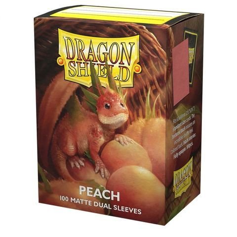 Dragon Shield: DS100 Dual Matte - Peach
